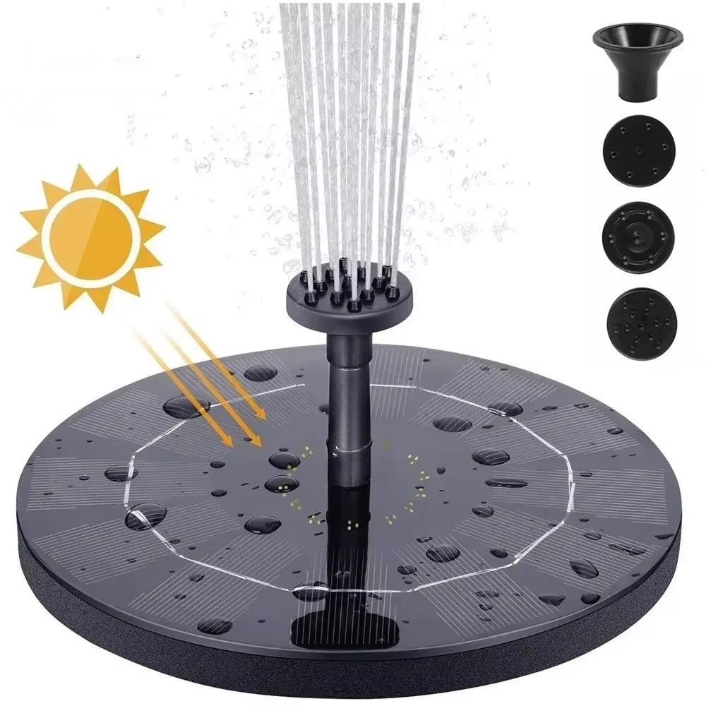 SolaryVex Floating Solar Fountain