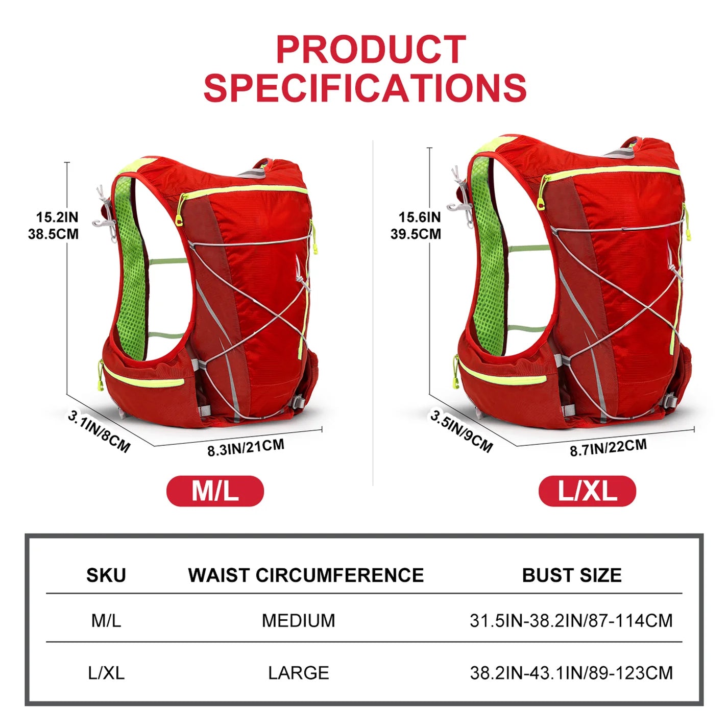 BackyMove Hydration Backpack