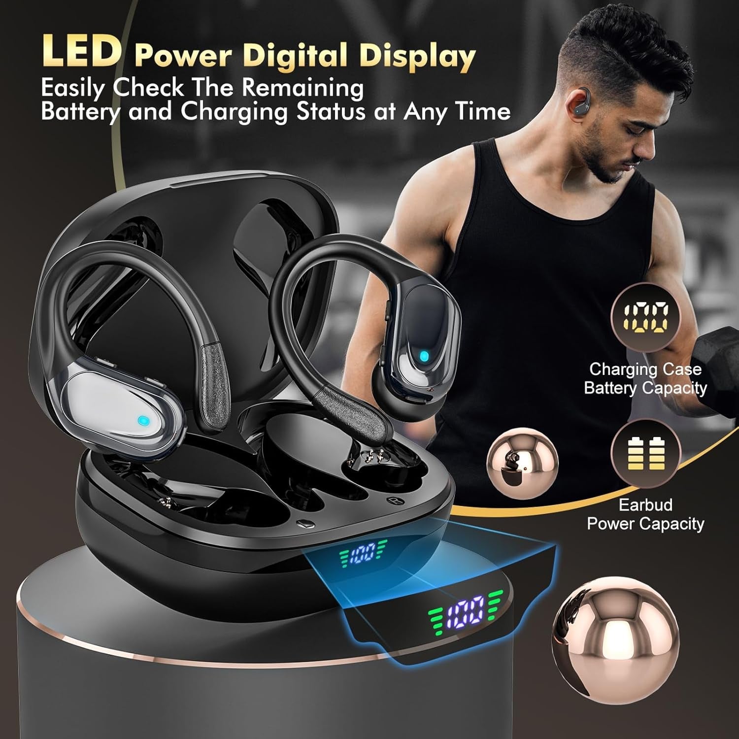 FitSyncbud Gym Earbuds