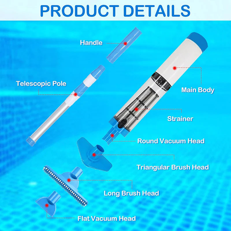 AquaVacim Pool Vacuum Cleaner