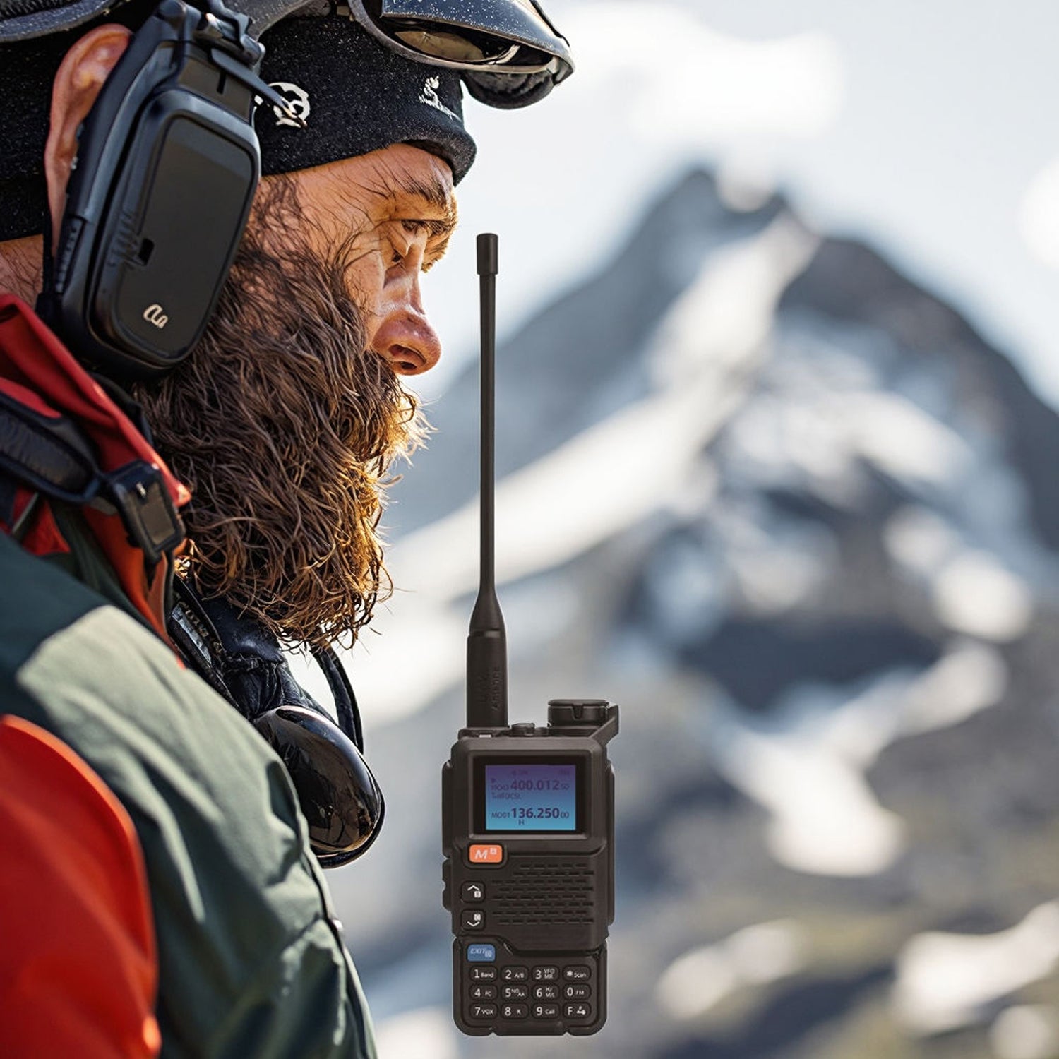 GriRadion 5W Long Range Radio with UHF/VHF & Aviation Bands