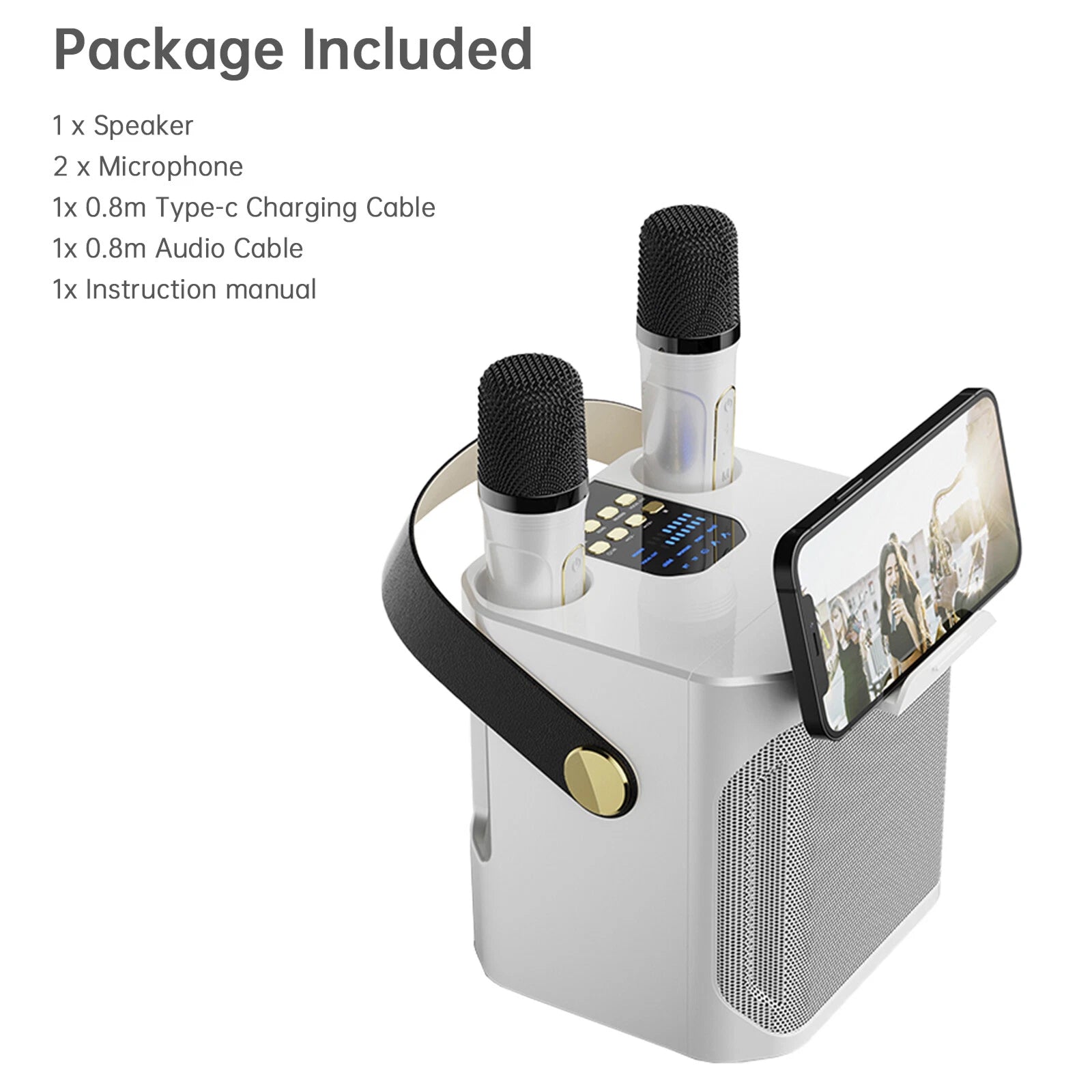 JoyeVoice Mini Karaoke Machine